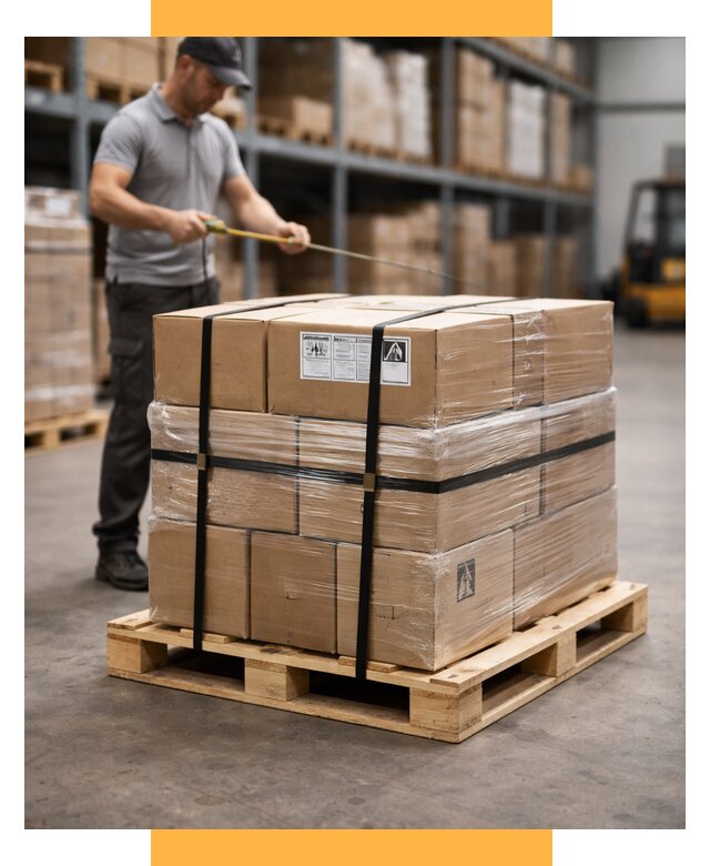 Упаковка и паллетирование грузов от 3546 р. | СетСервис-Чнс