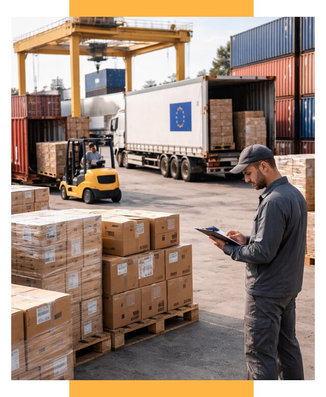 Доставка грузов из Европы от 12156 р., логистика СетСервис-Чнс