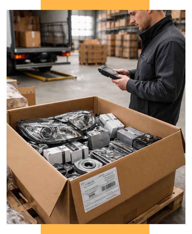 Доставка автозапчастей из Европы под ключ от 12663 р. | СетСервис-Чнс