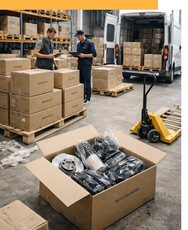 Доставка автозапчастей из Европы от 12663 руб быстро и надёжно