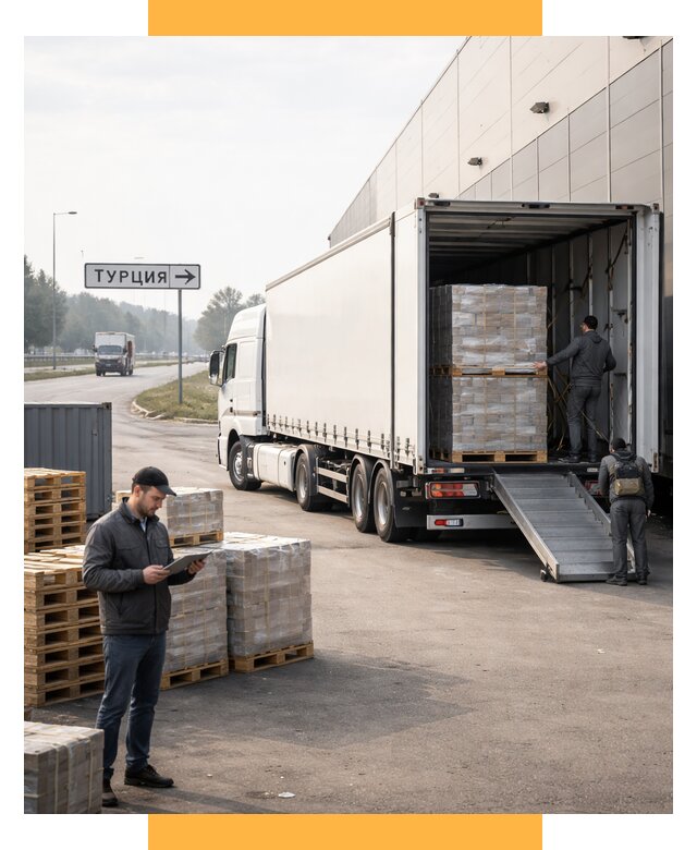 Автоперевозки и доставка фурой из Турции от 121560 р. | СетСервис-Чнс