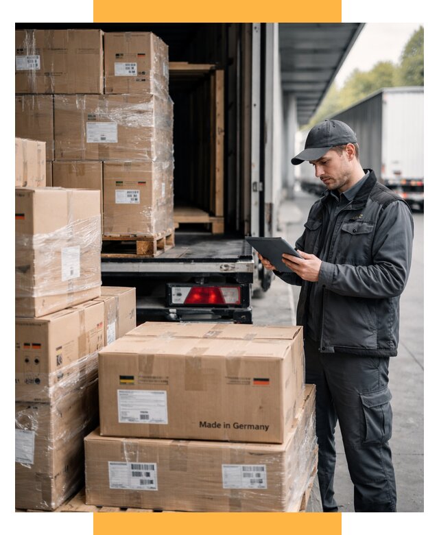 Доставка грузов из Германии от 45585 р. быстро - СетСервис-Чнс