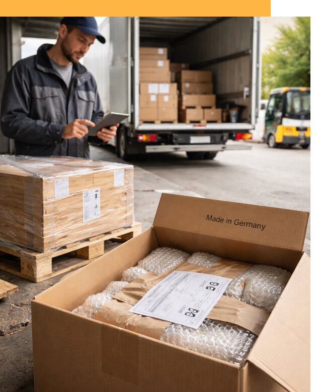 Доставка грузов из Германии от 45585 руб с таможенным оформлением