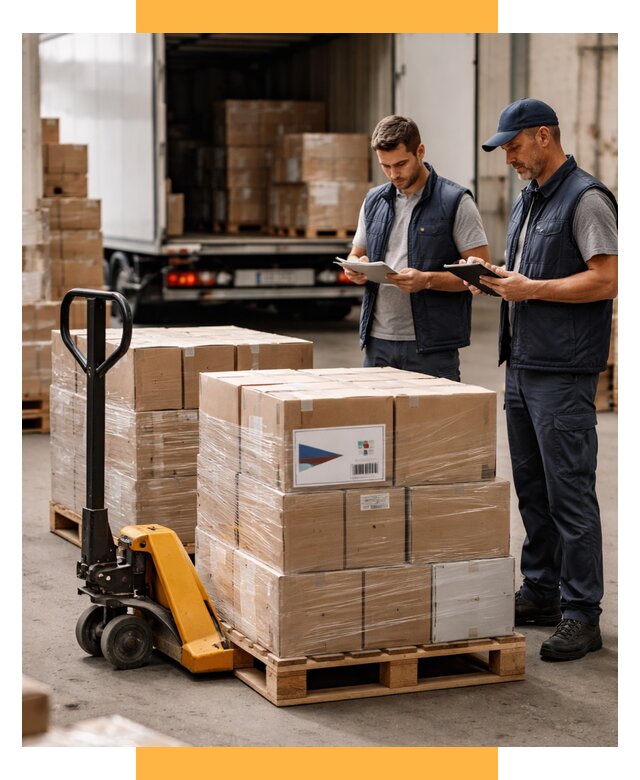 Доставка грузов из Чехии в Россию от 35455 р. | СетСервис-Чнс