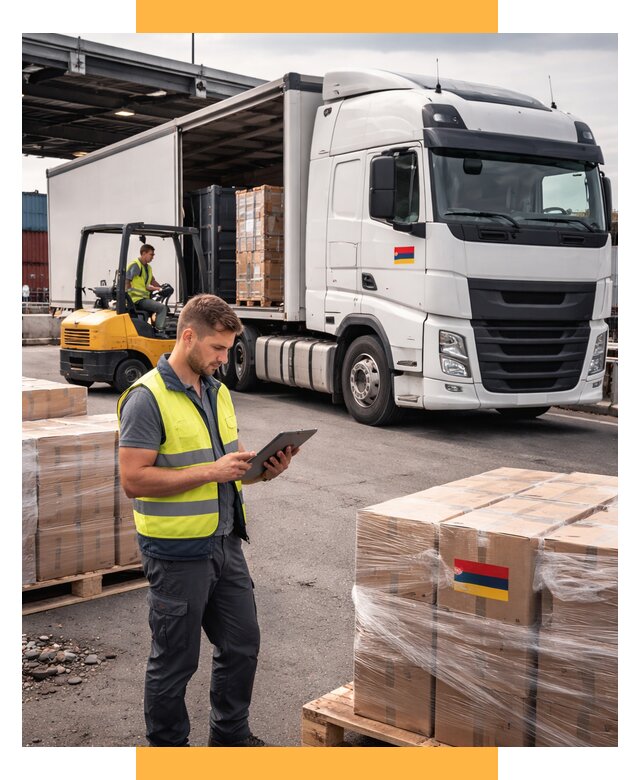 Автоперевозки из Армении от 96235 р. — услуги СетСервис-Чнс