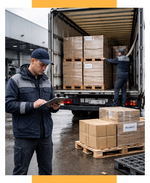 Доставка грузов из Беларуси от 15195 р. логистика СетСервис-Чнс
