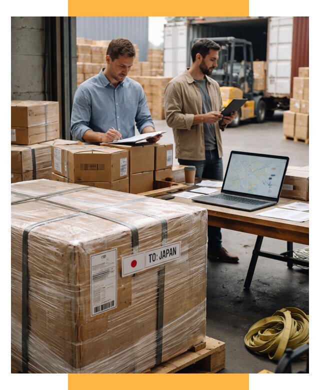 Доставка грузов в Японию от 25325 р., логистика СетСервис-Чнс