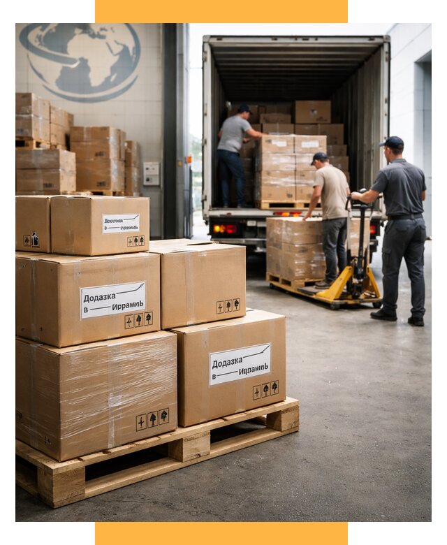 Доставка грузов в Израиль и экспорт от 45585 р. СетСервис-Чнс