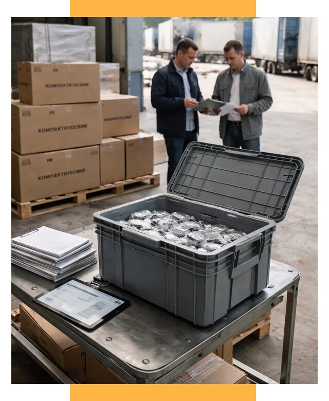 Перевозка комплектующих из Китая от 6585 р. | СетСервис-Чнс