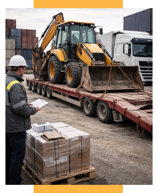 Международная перевозка спецтехники от 45585 р., СетСервис-Чнс