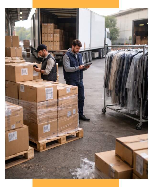 Перевозка и доставка одежды из Китая от 7598 р., СетСервис-Чнс