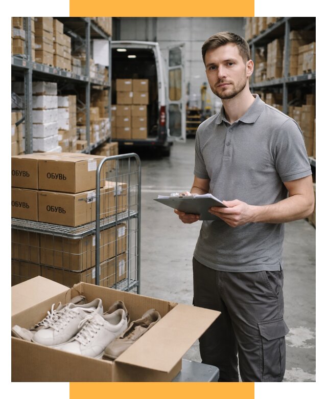 Доставка обуви из Китая и Турции от 4559 р. СетСервис-Чнс