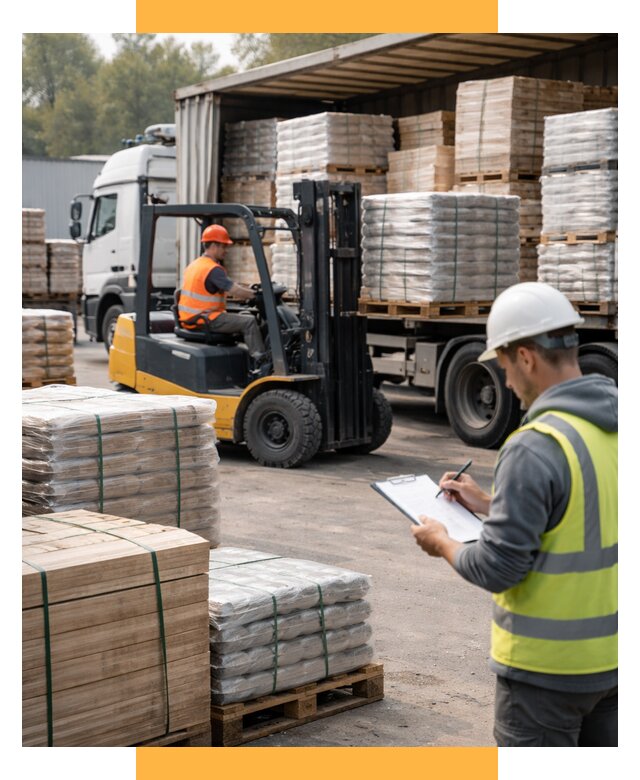 Перевозка строительных материалов от 5572 р. | СетСервис-Чнс