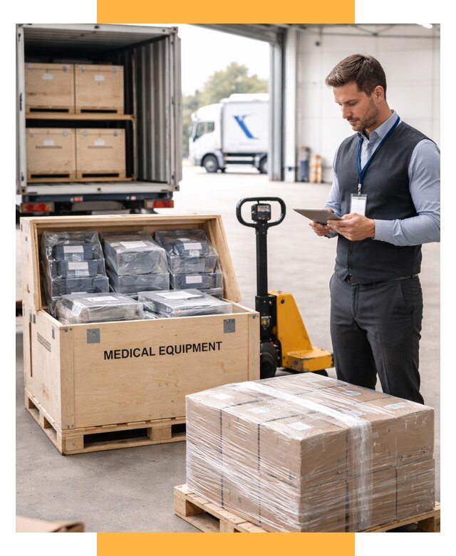 Перевозка медицинского оборудования от 15195 р. в СетСервис-Чнс