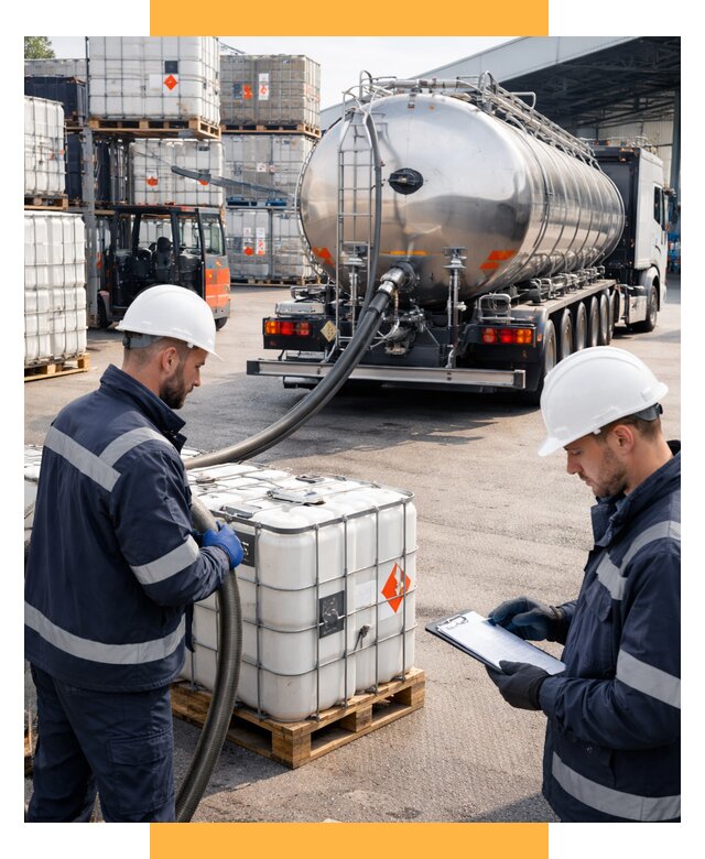 Перевозка химического сырья от 8611 р. Логистика СетСервис-Чнс