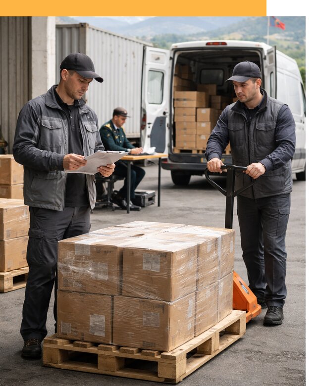 Доставка грузов через Армению, быстрая таможенная очистка от 25325