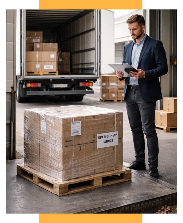 Временный вывоз товаров под ключ от 8104 р. | СетСервис-Чнс