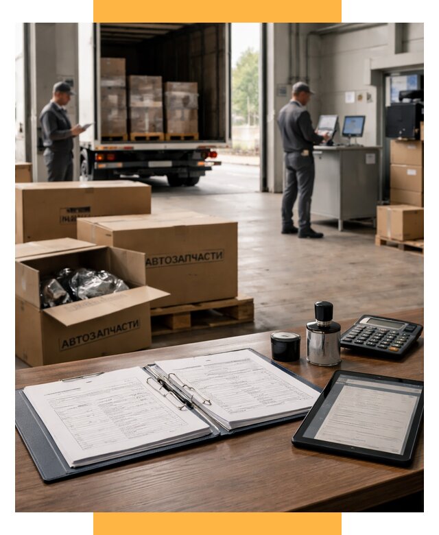 Таможенное оформление автозапчастей под ключ от 8611 р., СетСервис-Чнс