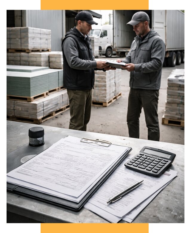 Таможенное оформление стройматериалов от 8611 р. | СетСервис-Чнс