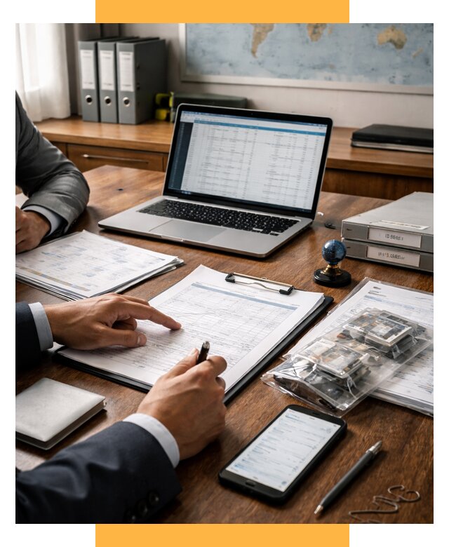 Проверка поставщика за рубежом от 8611 р. | СетСервис-Чнс аудит